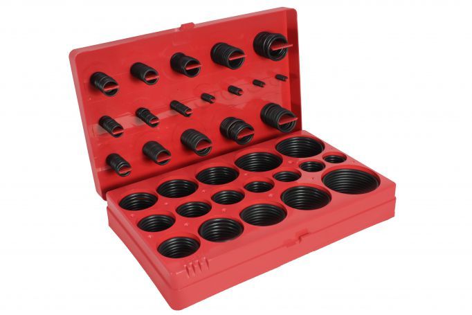 Set 407 garnituri o-ring MICUL FERMIER GF-1341, din cauciuc, 34 modele, cutie depozitare