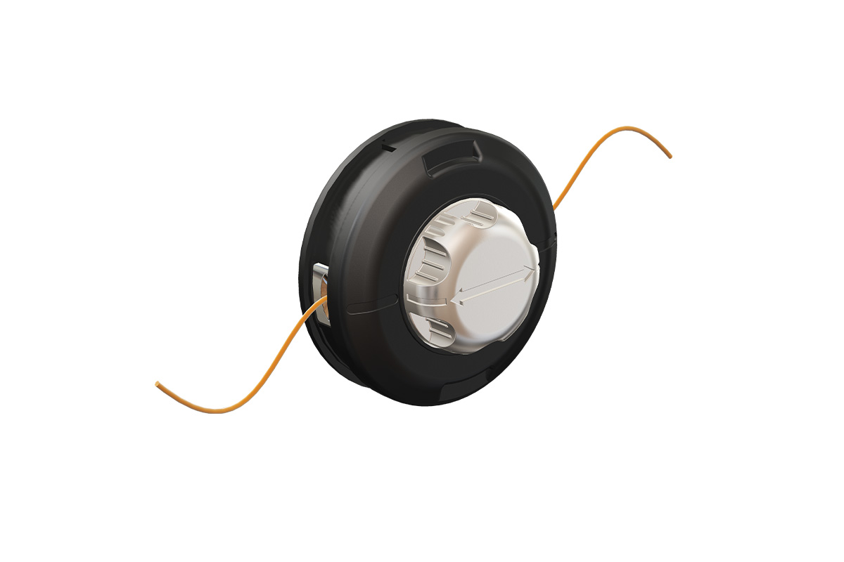 Cap cu fir pentru motocoase, VILLAGER BC 211 - reinforced knob, 1.25 mm, 10 m