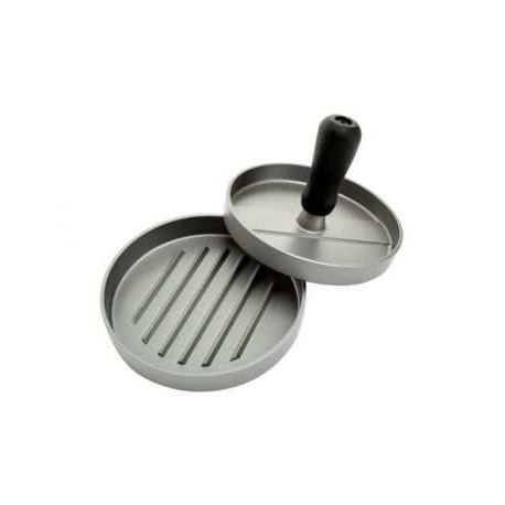 Presa metalica pentru burgeri LANDMANN 13710, aluminiu turnat, maner plastic, diametru 12 cm
