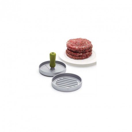 Presa metalica pentru burgeri LANDMANN 13710, aluminiu turnat, maner plastic, diametru 12 cm