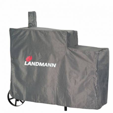Husa pentru gratar LANDMANN Tennesse 200 15708, poliester 600D, dimensiune 120 x 130 x 60 cm