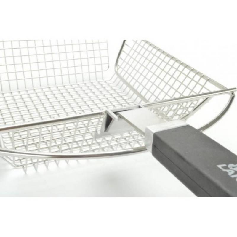 Cos pentru legume LANDMANN Pure 13629, otel inoxidabil, dimensiuni 52 x 52 cm