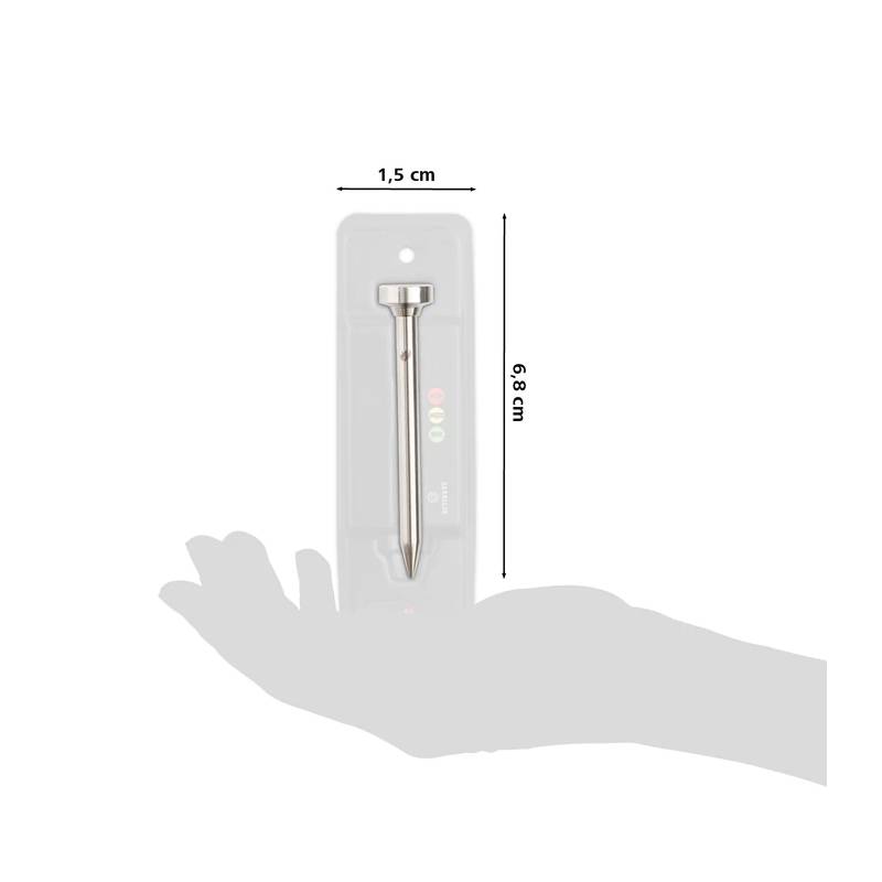 Set termometru LED pentru gratar LANDMANN 05186, otel inoxidabil