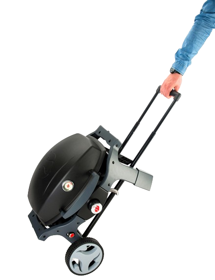 Troller LANDMANN 12340, pentru gratarele Pantera, dimensiuni 63 x 51 x 20 cm