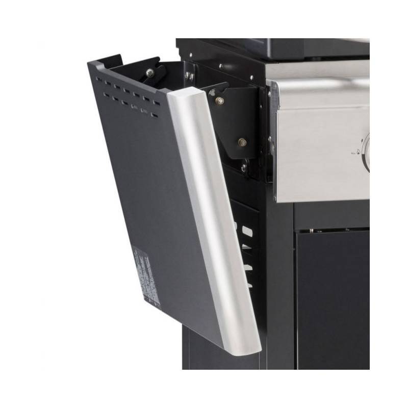 Gratar pe gaz LANDMANN Triton PTS 2.0 12903, 8 persoane, aprindere piezoelectrica, grill fonta