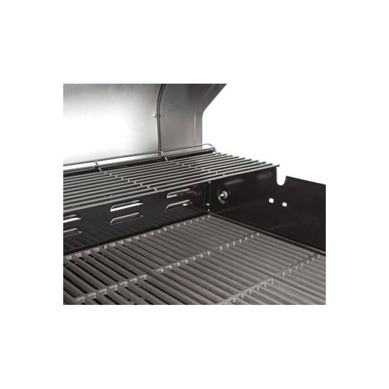Gratar pe gaz LANDMANN Triton PTS 2.0 12903, 8 persoane, aprindere piezoelectrica, grill fonta