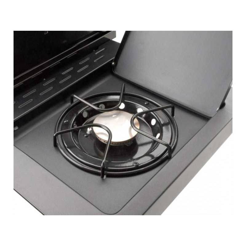 Gratar pe gaz LANDMANN Triton 3.1 Silver 12940, 12 persoane, 3 arzatoare, aprindere piezoelectrica