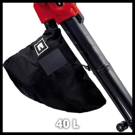 Suflanta/aspirator frunze EINHELL 3433370 GC-EL 3024 E, 3000 W, flux aer 240 km/h, putere aspiratie max. 650 mc/h, sac 40 l