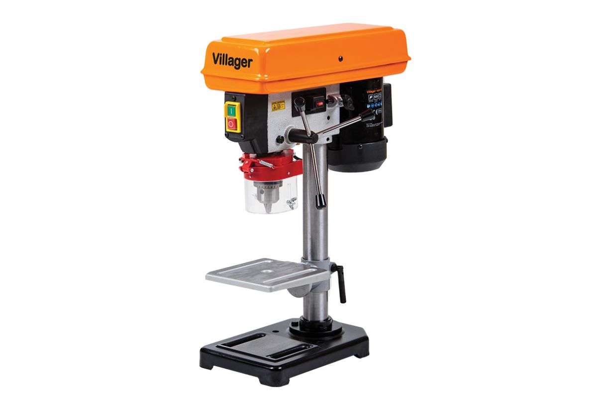 Masina de gaurit cu coloana VILLAGER VLN 5016, 16 mm, 500 W, 1500 rpm