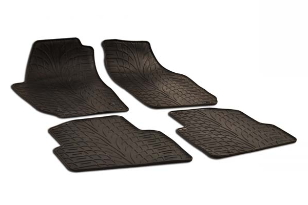 Set covorase auto cauciuc UMBRELLA 43844, pentru Skoda Fabia II (2007-2014)