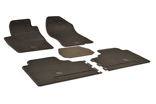 Set covorase auto cauciuc UMBRELLA 44317, pentru Nissan Navara, Pathfinder (2007-2012), 5 bucati