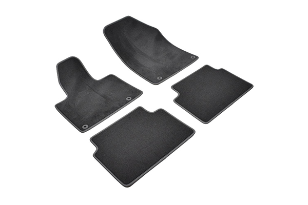 Set covorase auto mocheta UMBRELLA 02584, pentru Citroen C5 II, covorase spate dintr-o singura piesa, (2008-2017), sisteme fixare Peugeot/Citroen