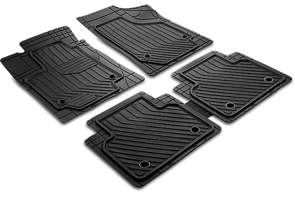 Set covorase auto universale UMBRELLA Plus 05208, PVC, negru
