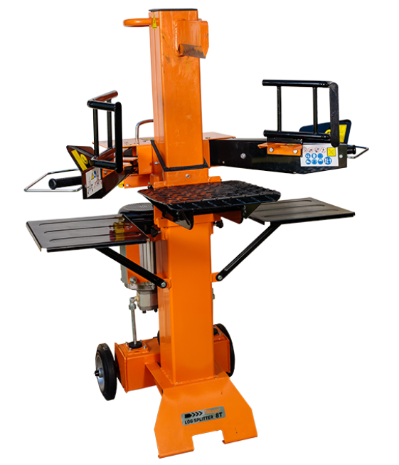 Despicator de lemne vertical VILLAGER VLS 8T H55, motor electric, 3000 W, 8 tone