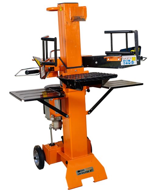 Despicator de lemne vertical VILLAGER VLS 8T H55, motor electric, 3000 W, 8 tone