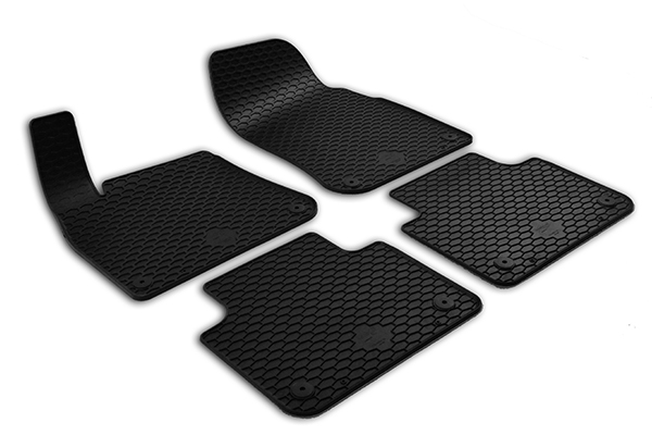 Set covorase auto cauciuc UMBRELLA 14012, pentru VW Touareg (inclusiv Hybrid) (2018-), Porsche Cayenne (2018-)