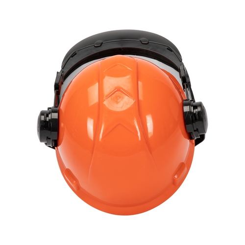 Casca cu viziera de protectie MICUL FERMIER, GF-1323 din plasa si antifoane