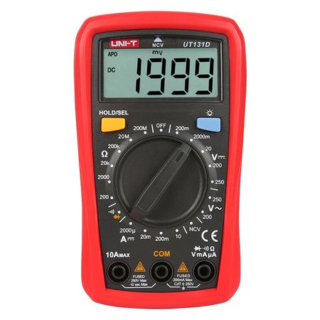 Multimetru digital UNI-T, MIE0382, UT131D, masurare dioda