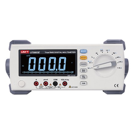 Multimetru laborator UNI-T, UT8803E, MIE0371, testare diode, verificare continuitate