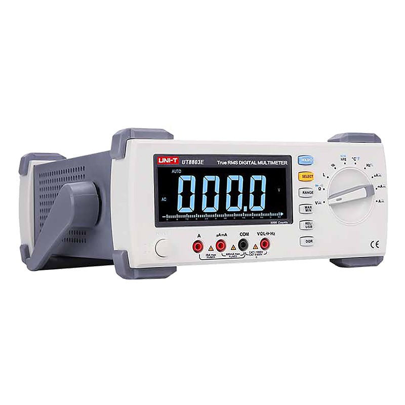 Multimetru laborator UNI-T, UT8803E, MIE0371, testare diode, verificare continuitate