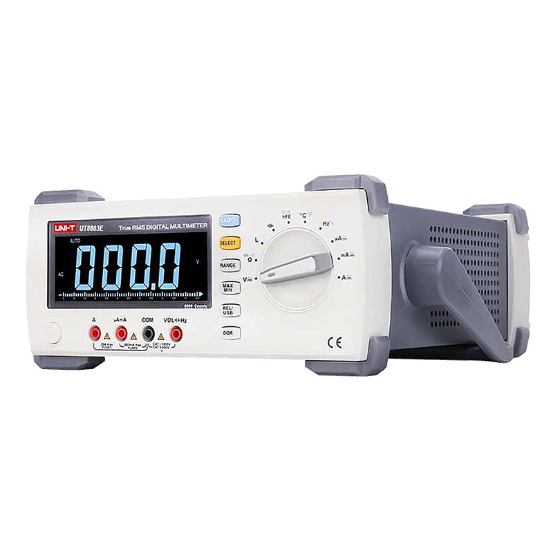 Multimetru laborator UNI-T, UT8803E, MIE0371, testare diode, verificare continuitate