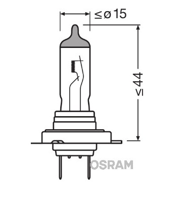 Bec 12 V, H7 55 W Night Breaker Laser Nextgen +150, blister, OSRAM 64210NL-01B
