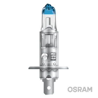 Set 2 becuri far faza lunga 12 V, H1 55 W Night Breaker Laser Nextgen +150, OSRAM 64150NL-HCB