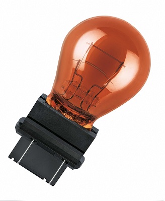 Bec semnalizator galben 12 V, PY27/7W, W2,5x16q, original, OSRAM 3757AK