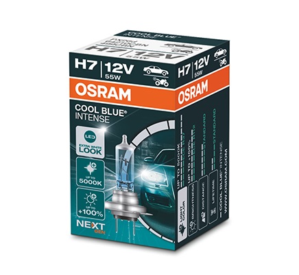 Bec far faza lunga 12 V, H7 55 W Cool Blue Intense Nextgen OSRAM 64210CBN