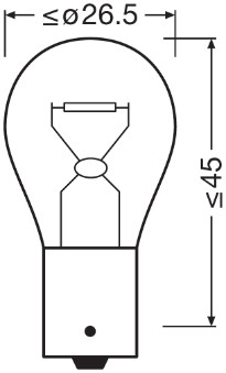 Bec camion semnalizator 24 V, P21W Truckstar Pro Plus100, set 10 bucati, OSRAM 35566