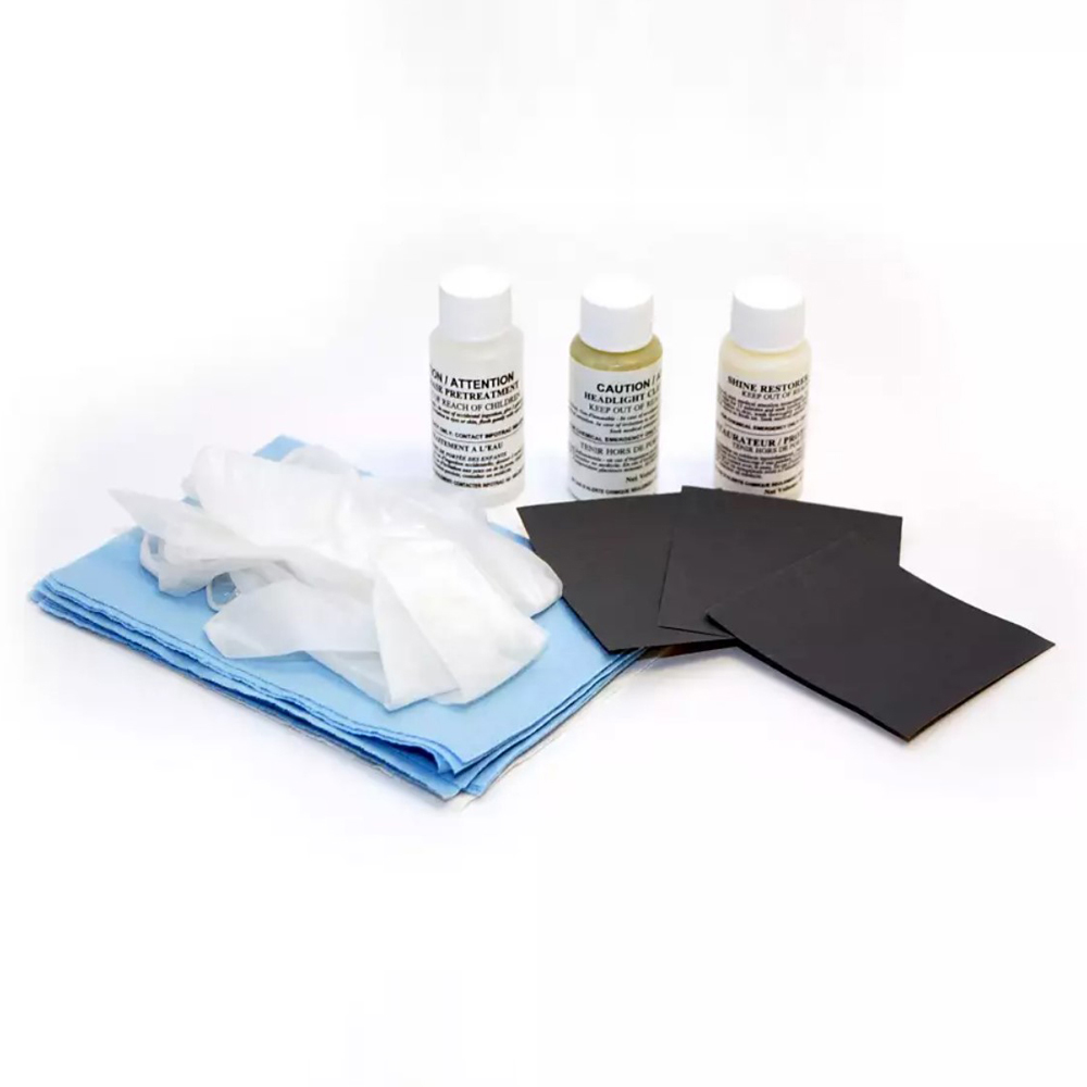 Kit restaurare far PHILIPS HRK00XM, 3 sticle, smirghel P600, P1500, P2000, 10 servetele