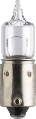 Bec auxiliar H10W 12 V, 10W Ba9S, set 10 bucati, PHILIPS 12024CP