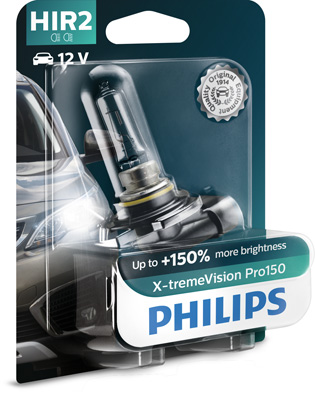 Bec far HIR2 PX22D 55W 12 V, X-Treme Vision Pro150 PHILIPS 9012XVPB1