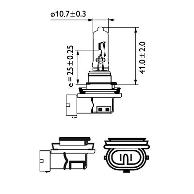 Bec far principal H9 PGJ19-5 65W 12 V, Vision PHILIPS 12361C1