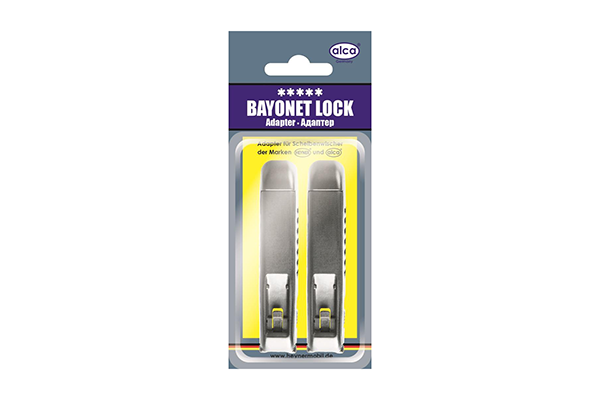 Set 2 adaptoare stergatoare auto ALCA 300420 Bayonet Lock, pentru Citroen, Renault, Audi, Seat