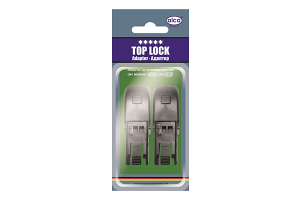 Set 2 adaptoare stergatoare auto ALCA 300220 Top Lock, pentru modele noi VW, Ford
