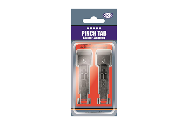 Set 2 adaptoare stergatoare auto ALCA Pinch Tab 300320, pentru C4, Mercedes A-Klasse, BMW