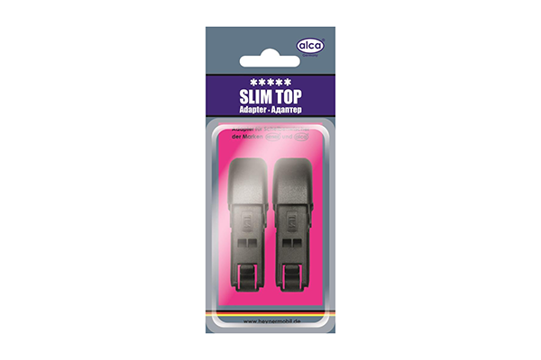 Set 2 adaptoare stergatoare auto ALCA Slim Top 300520, pentru Audi, Seat, Skoda, VW