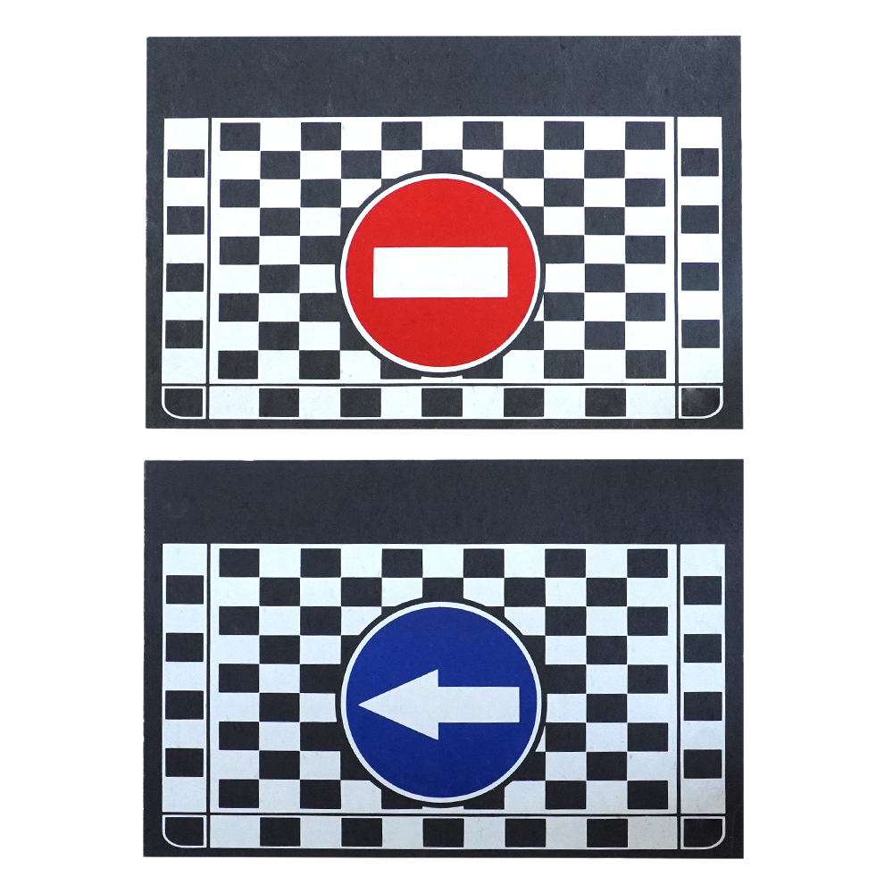 Set 2 aparatori noroi MEGA DRIVE 45079, pentru camion, 40 x 60 cm