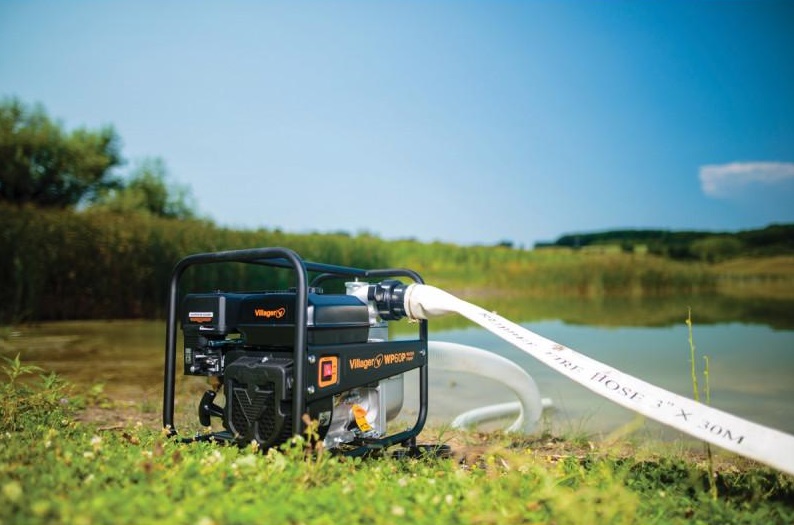 Motopompa VILLAGER WP 60P, motor termic, 4.1 kW