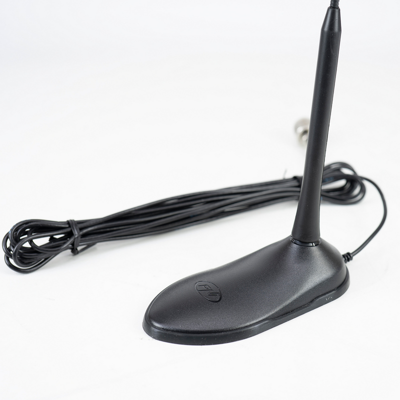 Antena CB PNI Extra 45 08435, cu magnet inclus SWR 1.0, cblu RG174 4 metri, mufa PL259