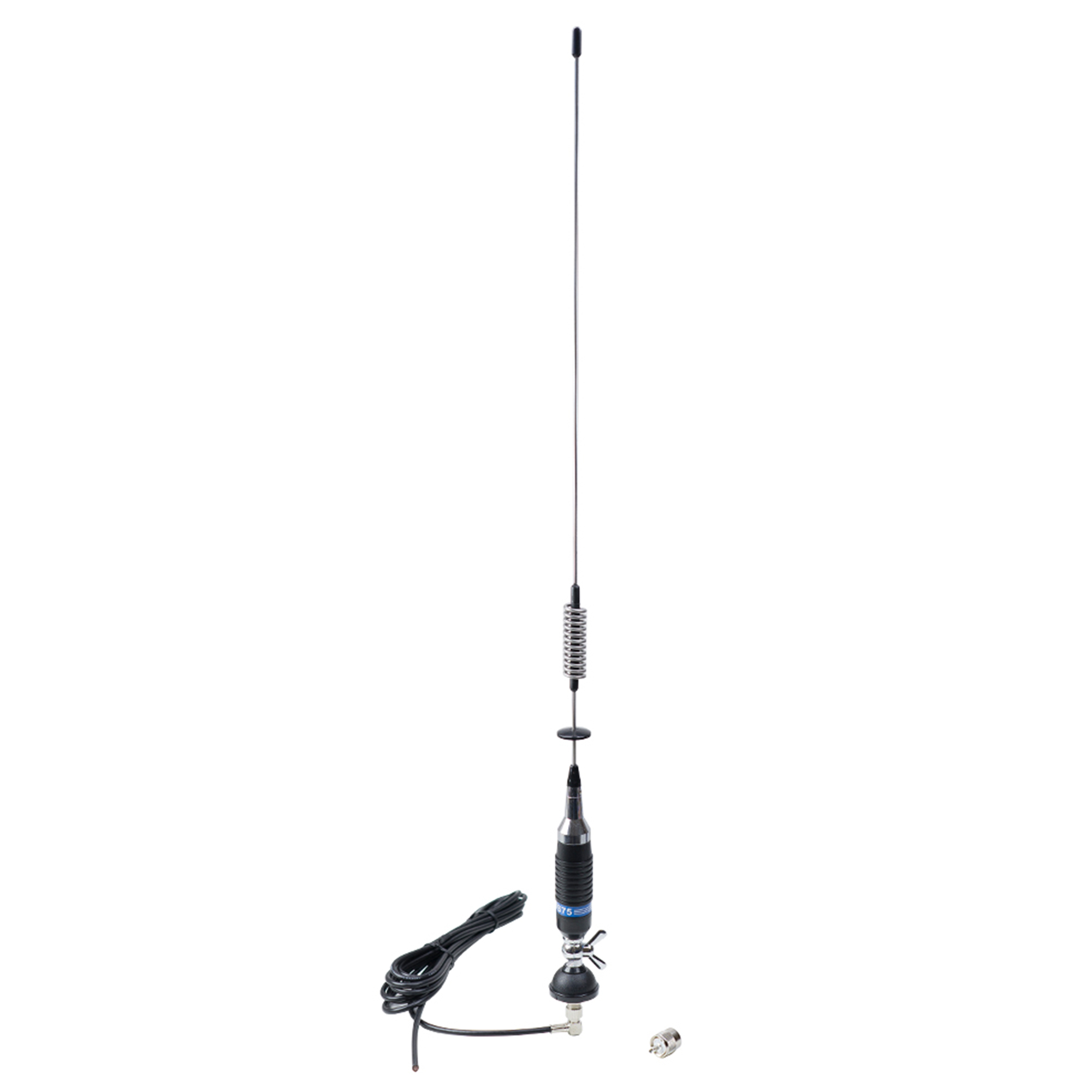 Antena CB PNI S75 42105, cu fluture, cu montura, cablu RG58 4 metri, si mufa PL259