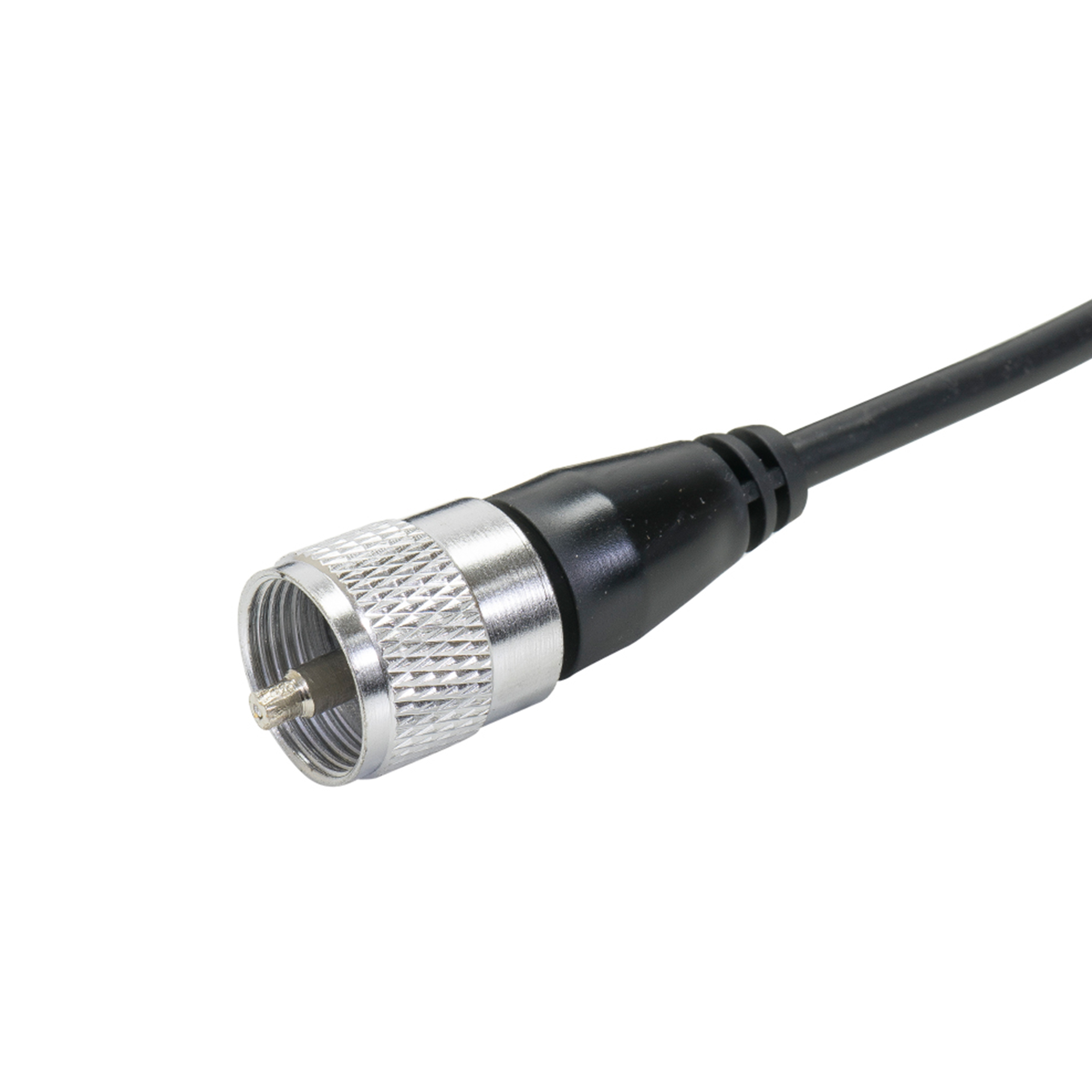 Antena CB PNI S75 10031, surub cu fluture, lungime 54 cm, cu magnet inclus, cablu RG58 4 metri, mufa PL259