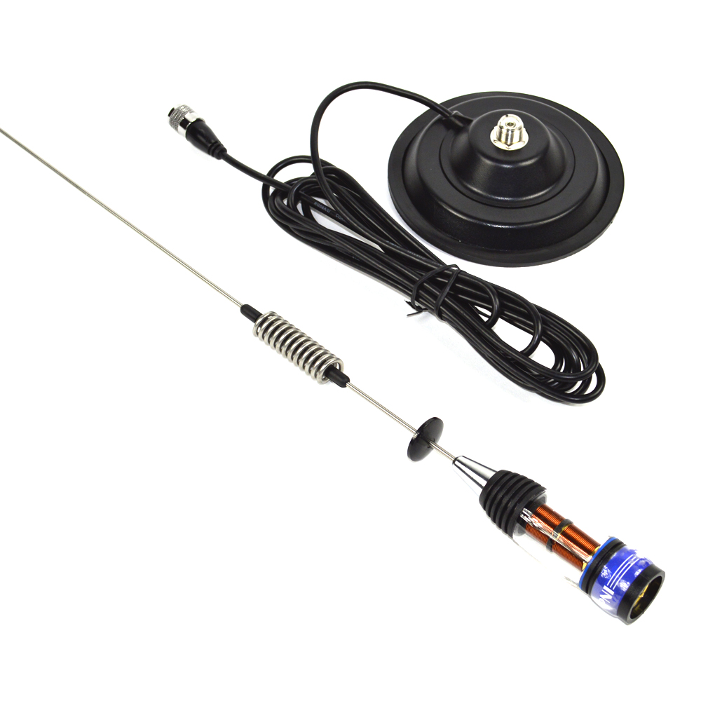 Antena radio CB PNI ML70 07758, cu magnet 145 mm, cablu RG58 4 metri, mufa PL259