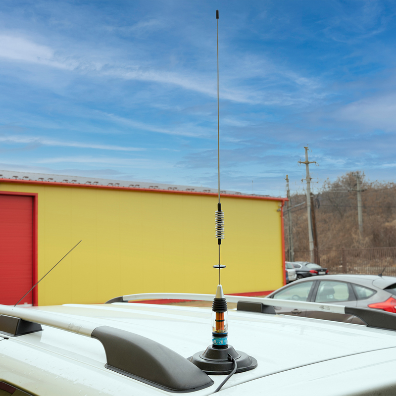 Antena radio CB PNI ML70 07758, cu magnet 145 mm, cablu RG58 4 metri, mufa PL259