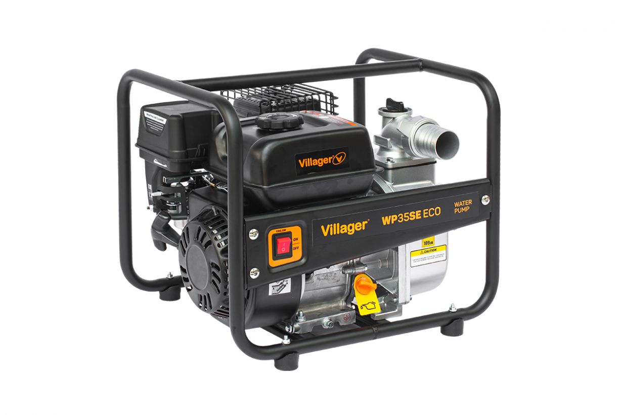 Motopompa VILLAGER WP 35 SE, motor termic, 4.1 kW