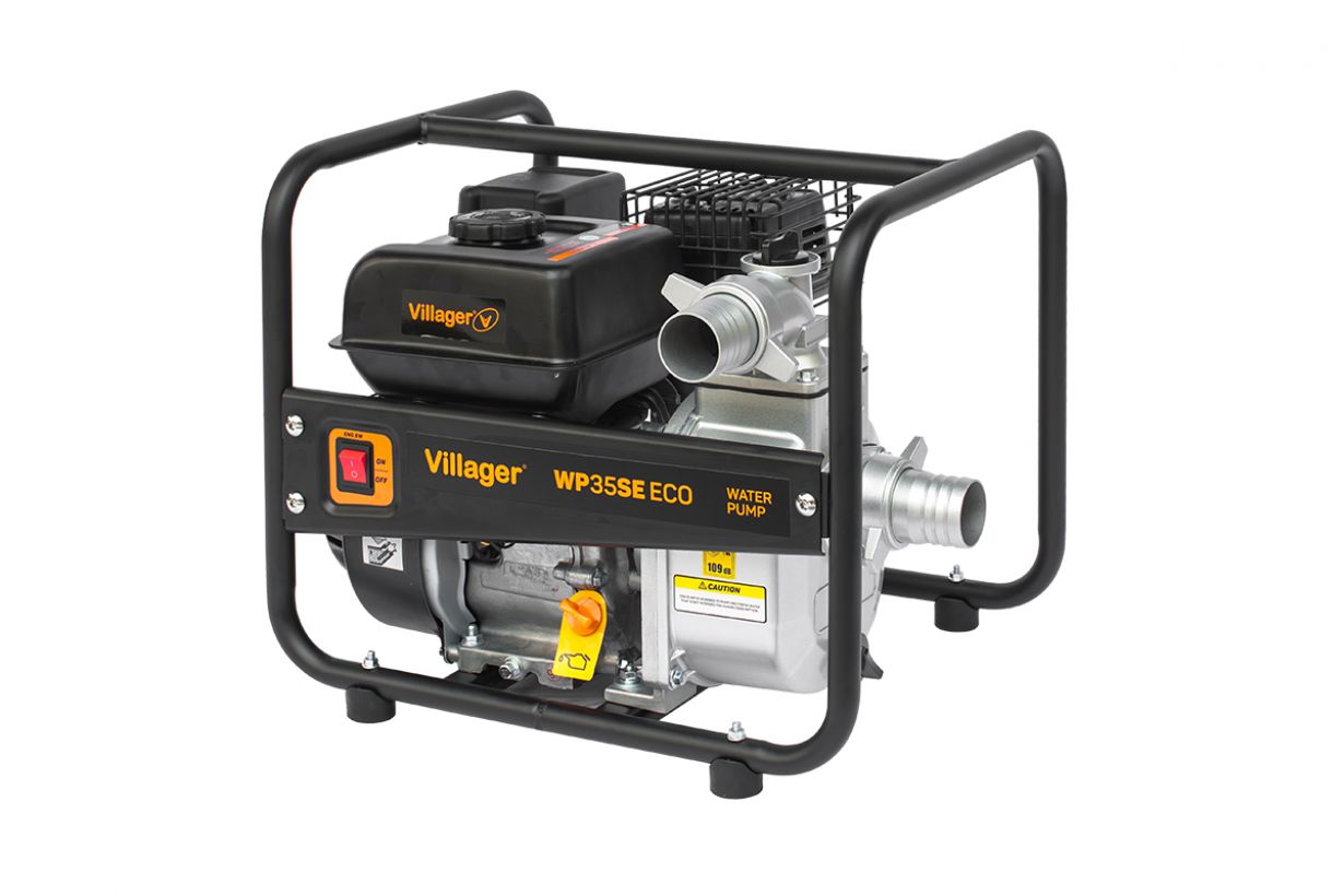 Motopompa VILLAGER WP 35 SE, motor termic, 4.1 kW
