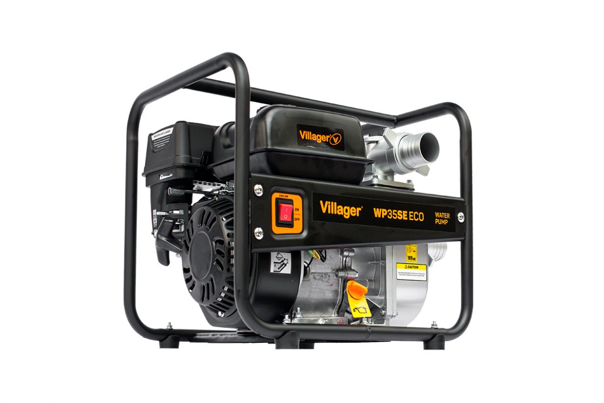 Motopompa VILLAGER WP 35 SE, motor termic, 4.1 kW