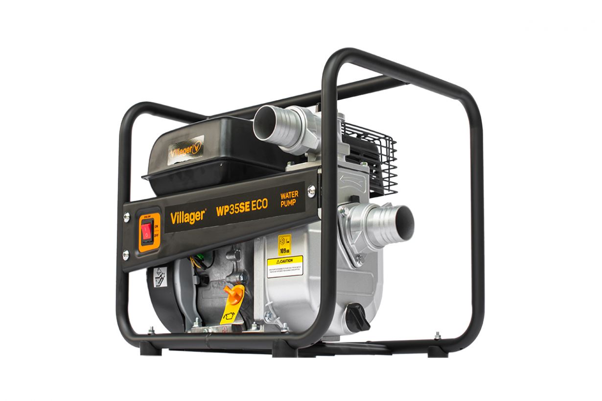 Motopompa VILLAGER WP 35 SE, motor termic, 4.1 kW