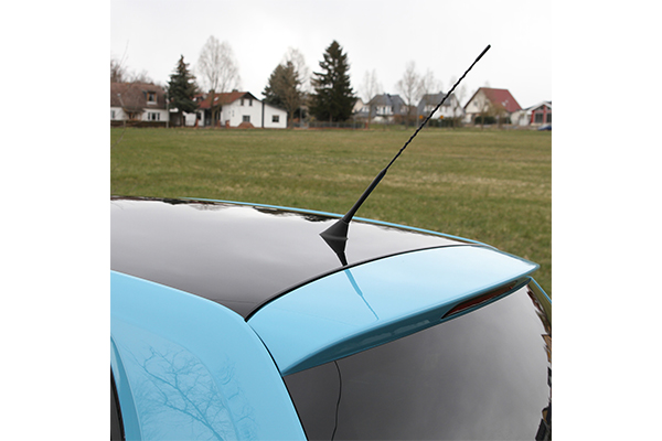 Rezerva antena auto, universala, ALCA 537000, pentru exterior, lungime 40 cm, material fibra de sticla, PVC, cupru